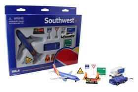 Playset Aeroporto Southwest Airlines Daron - com Avião de Metal
