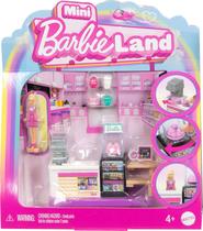 Playset Barbie BarbieLand Bakery - Com Boneca de 12cm e Cafeteira