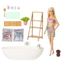 Playset Barbie com Boneca - Banho de Confete - Mattel