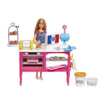 Playset Barbie com Boneca - Confeitaria - Malibu - It Takes Two - Mattel
