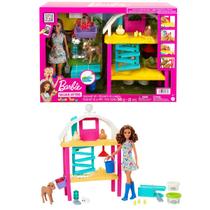 Playset Barbie com Boneca - Diversão na Fazenda - Mattel