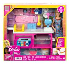 Playset Barbie Confeitaria/padaria Mattel Hjy19