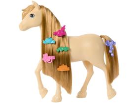 Playset Barbie Detetive A Grande Corrida de Cavalo - Pónei Penteados Divertidos Mattel 9 Peças
