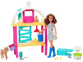 Playset Barbie Diversão na Fazenda Mattel