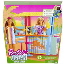 Playset Barbie Malibu Eco Quiosque de Praia Mattel