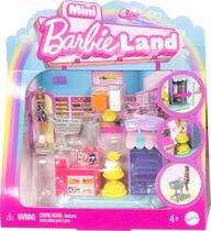 Playset Barbie Mini BarbieLand Supermarket com Boneca de 1,5 Polegada Playset Barbie Mini BarbieLand Supermarket com Boneca de 1,5 Polegada