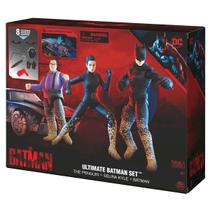 Playset Batmóvel Pinguin Mulher Gato e Batman Batman o Filme