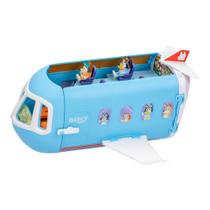 Playset Bluey 3 em 1 Transforming Plane Resort com sons