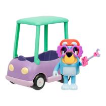 Playset Bluey Grannies Car Coupe Chat Mates Talking Janet 3+