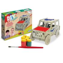 Playset Carrinho p/ Pintura 3D