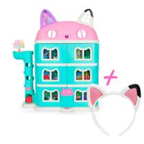 Playset Casa Mágica Da Gabby Gabby's Dollhouse Com Acessórios E Tiara Sunny Playset Casa Mágica Da Gabby Gabby's Dollhouse Com Acessórios E Tiara Sunny
