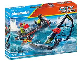 Playset City Action Resgate na Água com Cachorro