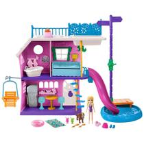 Playset com Boneca - Polly Pocket - Casa do Lago da Polly - Mattel