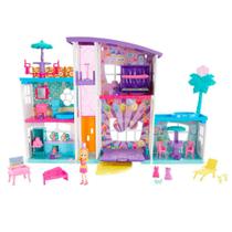 Playset com Boneca - Polly Pocket - Mega Casa de Supresas - Mattel
