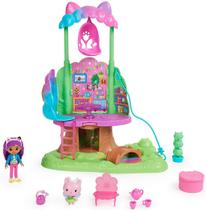 Playset com Mini Figuras - Casa na Árvore e Kitty Fadinha - A Casa Mágica da Gabby - Sunny