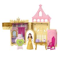 Playset com Mini Figuras - Castelo da Bela - A Bela e a Fera - Disney Princesas - Mattel