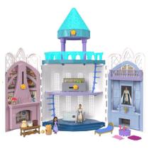 Playset com Mini Figuras - Castelo de Rosas - Filme Wish - Disney - Com Luz - Mattel