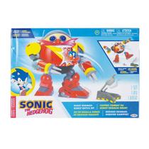 Playset de Batalha do Robô Gigante Eggman - Sonic - Sunny Brinquedos