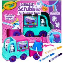 Playset de Brinquedo Crayola Scribble Scrubbie Pets - Caminhão de Banho para Animais de Estimação