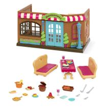 Playset de Casa de Bonecas Li'l Woodzeez - Restaurante Pass-The-Pasta