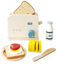 Playset de Cozinha PairPear Pop-up Toaster com 11 Acessórios