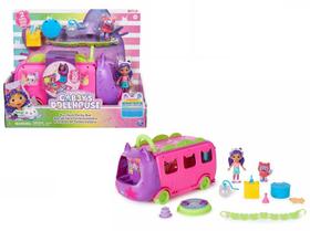 Playset de Luxo Gabby's Dollhouse Onibus de Festa do Gatuno Com 2 Figuras e Acessórios - Netflix - Sunny 3912