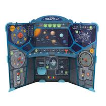 Playset de papelão Smoby Space Center Learn & Play com sistema solar