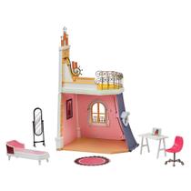 Playset de Quarto e Terraço 2-em-1 da Ladybug Miraculous por Playmates Toys com Acessórios