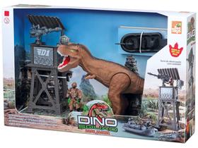 Playset Dinossauro Dino Squad Base Aliada - Bee Toys 4 Peças