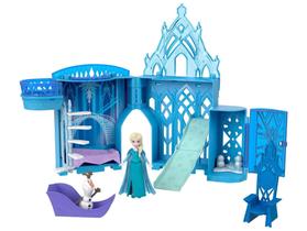 Playset Disney Frozen Castelo da Elsa Mattel - 9 Peças Playset Disney Frozen Castelo da Elsa Mattel - 9 Peças