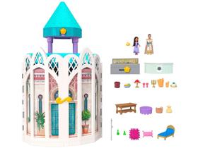 Playset Disney Wish Castelo do Magnífico Micro - Mattel 21 Peças