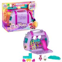 Playset DreamWorks Trolls se unem com Rhonda com 10 Mineez