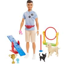Playset e Boneco Ken - Ken Treinador de Cães - Mattel