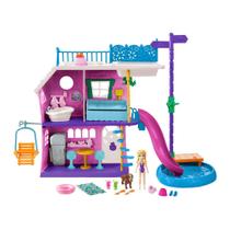 Playset e Mini Boneca - Polly Pocket - Casa do Lago da Polly - Mattel