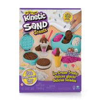 Playset Fábrica De Sorvete + 454g Areia - Kinetic Sand