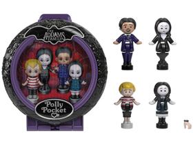 Playset Família Addams Polly Pocket Mattel - 6 Peças Playset Família Addams Polly Pocket Mattel - 6 Peças