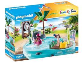 Playset Family Fun Piscina Pequena Com Esguicho