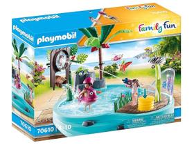 Playset Family Fun Piscina Pequena Com Esguicho Playset Family Fun Piscina Pequena Com Esguicho