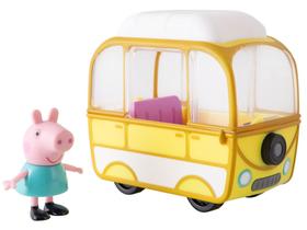 Playset Figura Peppa Pig Minivan Hasbro 2 Peças