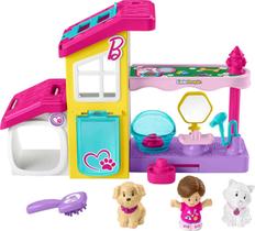Playset Fisher-Price Little People Barbie Pet Spa - Para Crianças Acima de 18 Meses Playset Fisher-Price Little People Barbie Pet Spa - Para Crianças Acima de 18 Meses
