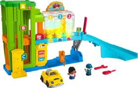 Playset Fisher-Price Little People Light-Up Learning Garage