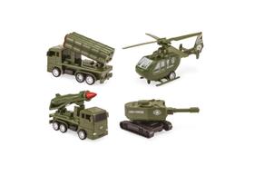 Playset Forças armadas veículos e acessórios 10pçs Multikids BR1425 Playset Forças armadas veículos e acessórios 10pçs Multikids BR1425