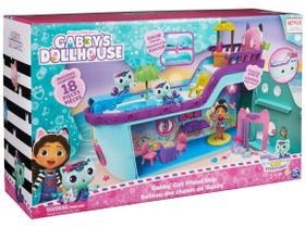 Playset Gabbys Dollhouse Cruzeiro - Sunny Brinquedos 18 Peças