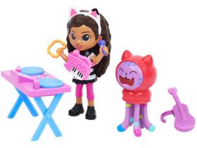 Playset Gabbys Dollhouse - Gabby e o seu Karaokê Sunny Brinquedos 5 Peças