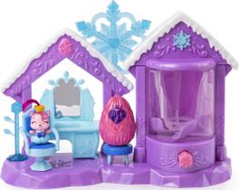Playset Hatchimals ColleggTibles Glitter Salon com 2 exclusivos