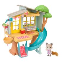 Playset Honey Bee Acres Interactive Tree House de 2 andares Playset Honey Bee Acres Interactive Tree House de 2 andares