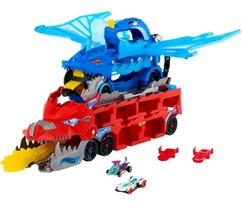Playset hot wheels city pista super trailer reboque cegonha do dragão mattel jbm72 Playset hot wheels city pista super trailer reboque cegonha do dragão mattel jbm72