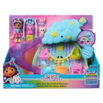 Playset Kitty Care com 4 Bonecos e Acessórios - Gabby's Dollhouse - GABBY S DOLLHOUSE