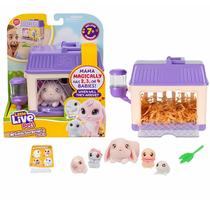 Playset Little Live Pets Mama Surprise Lil Mouse Roxo F01229 -Fun