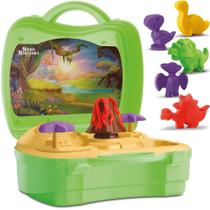 Playset Massinha de Modelar Minha Maletinha - Dino - Divertoys - UNICA Playset Massinha de Modelar Minha Maletinha - Dino - Divertoys - UNICA
